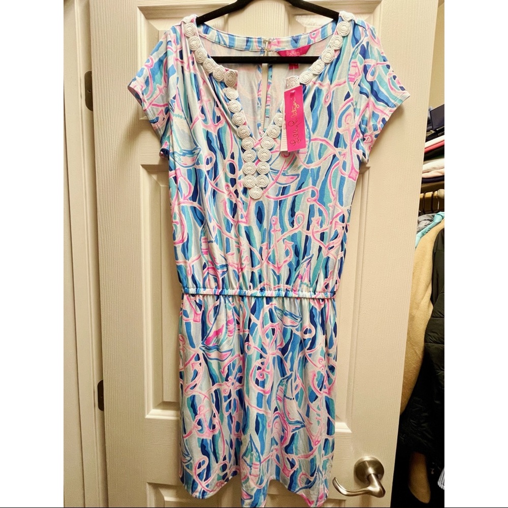 Lilly Pulitzer Reble Skort Romper sz M